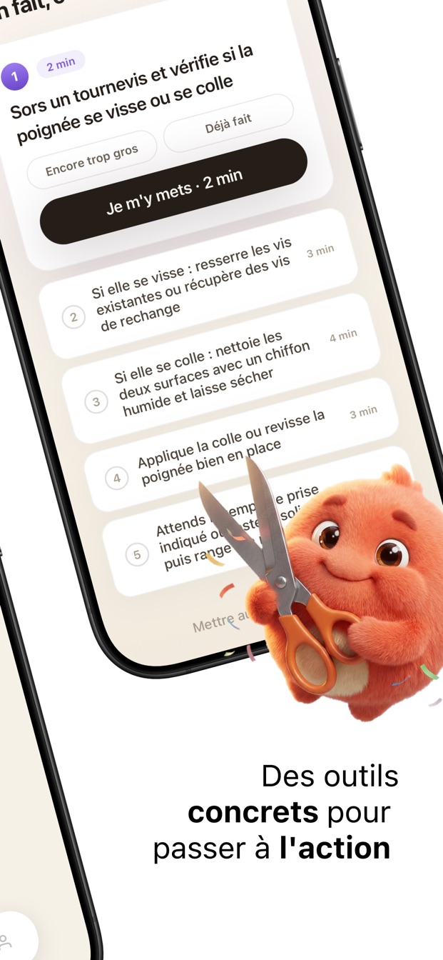 Le Découpeur : une tâche découpée en étapes de quelques minutes